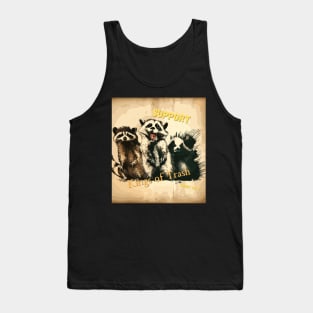 Support street cats, kings of trash Tank Top